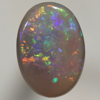 SOLID SEMI BLACK OPAL Bright sparkling fire